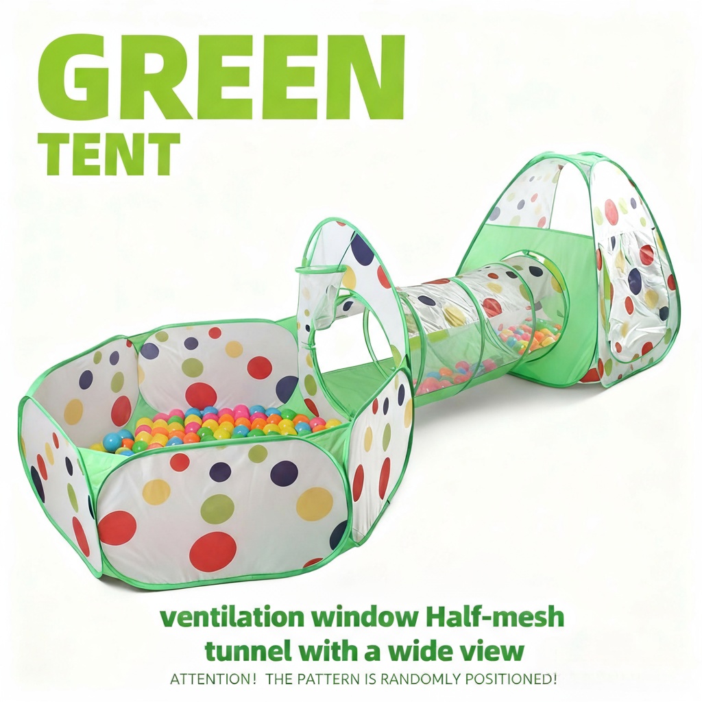 Children's Play Tent, Toy Ball - đánh giá và giá Kids Outdoor Tunnel