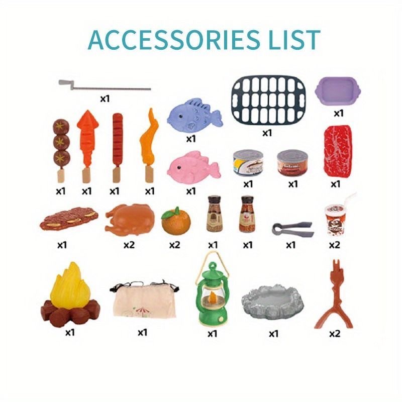 Kids Camping Play Set with LED - đánh giá và giá Kids Outdoor Grill Set