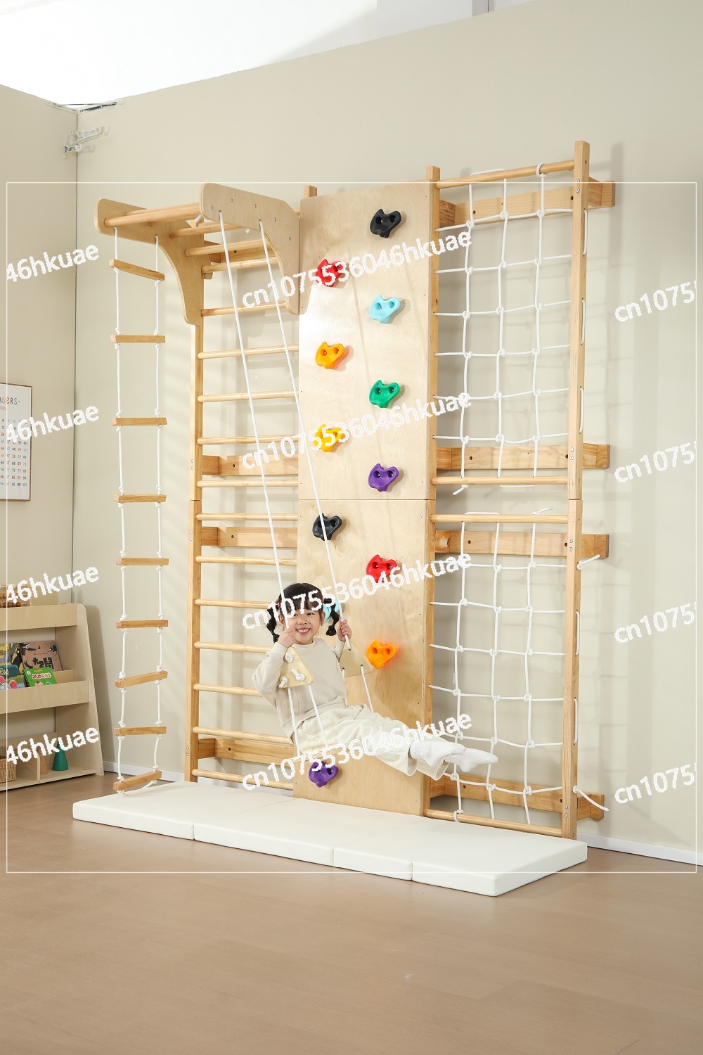 In-Stock Kids Climbing Frame – - đánh giá và giá Kids Outdoor Wooden Climbing Frame