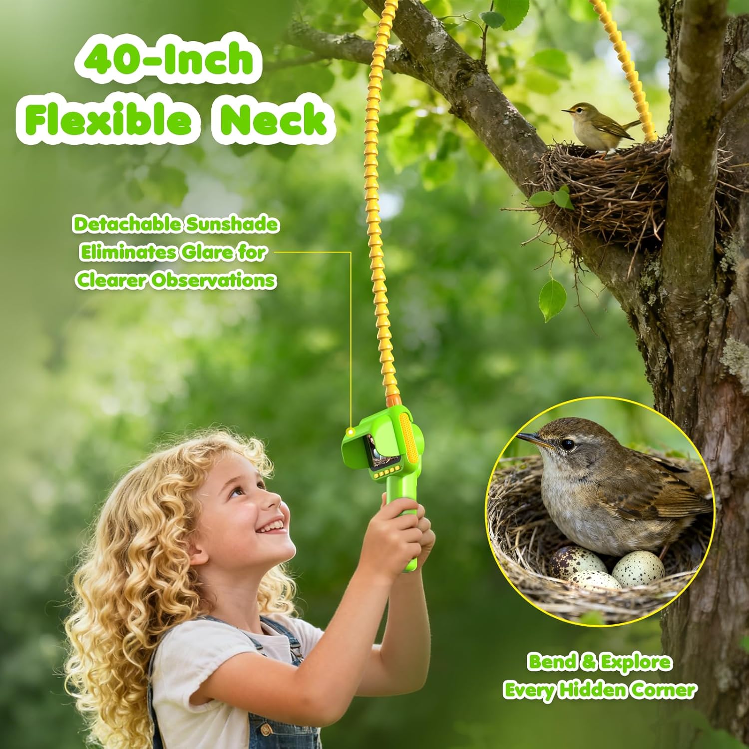 Endoscope for Kids, Borescope  - đánh giá và giá Kids Outdoor Lights