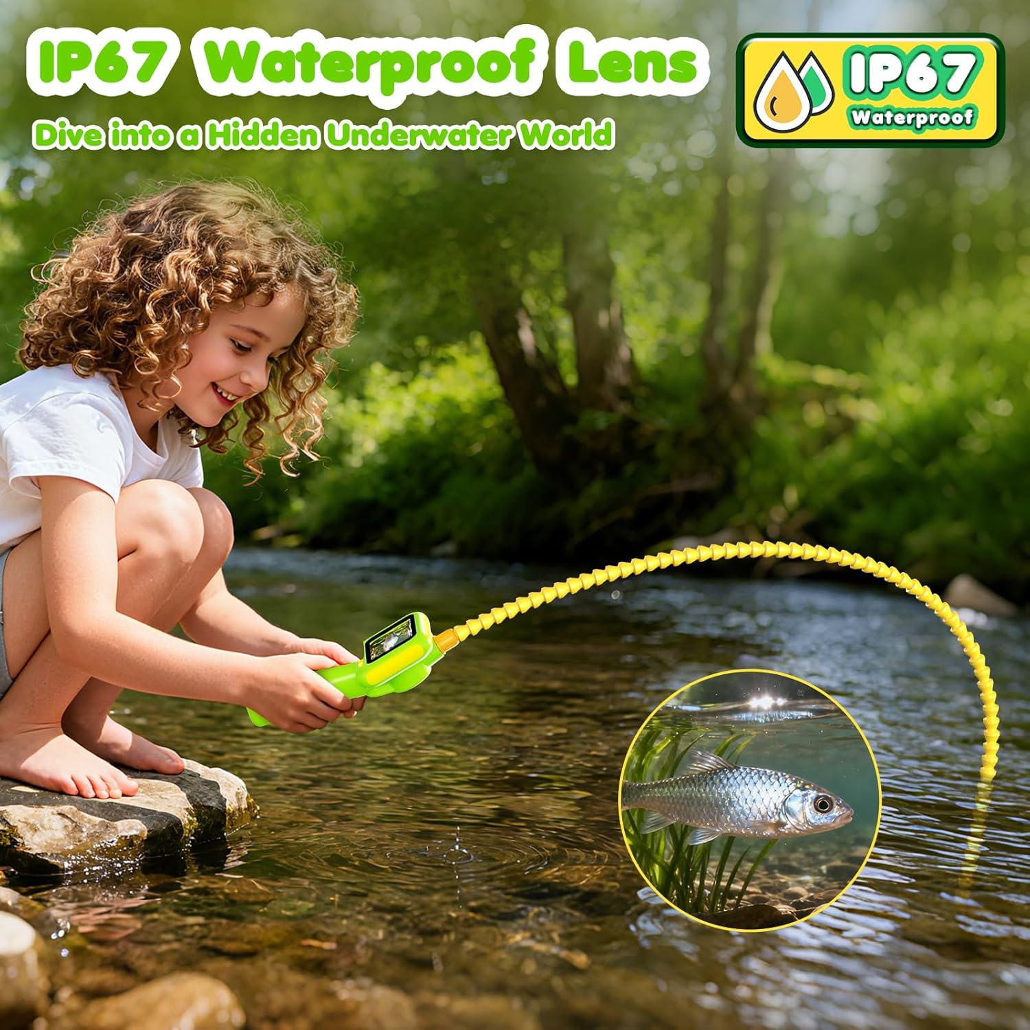 Endoscope for Kids, Borescope  - đánh giá và giá Kids Outdoor Lights