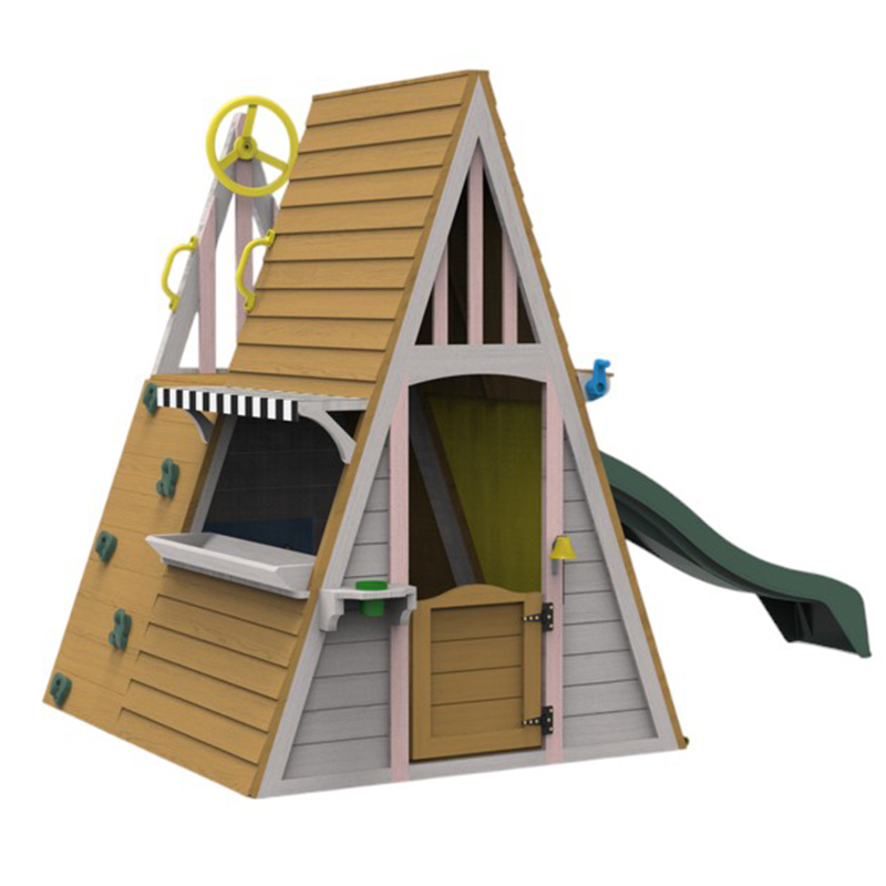 Kids Outdoor Playground Equipm - đánh giá và giá Kids Outdoor Wooden Climbing Frame