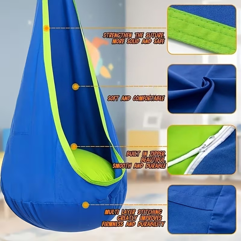 Kids Hanging Chair Indoor Outd - đánh giá và giá Kids Outdoor Hanging Chair