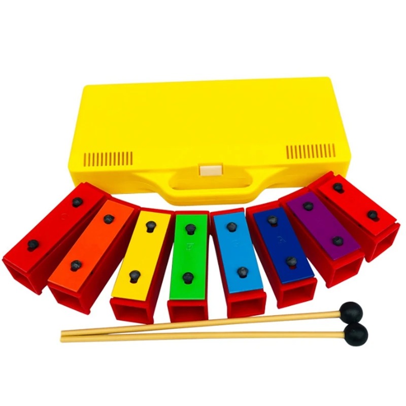 Portable 8 Notes Chromatic Xyl - đánh giá và giá Kids Outdoor Xylophone