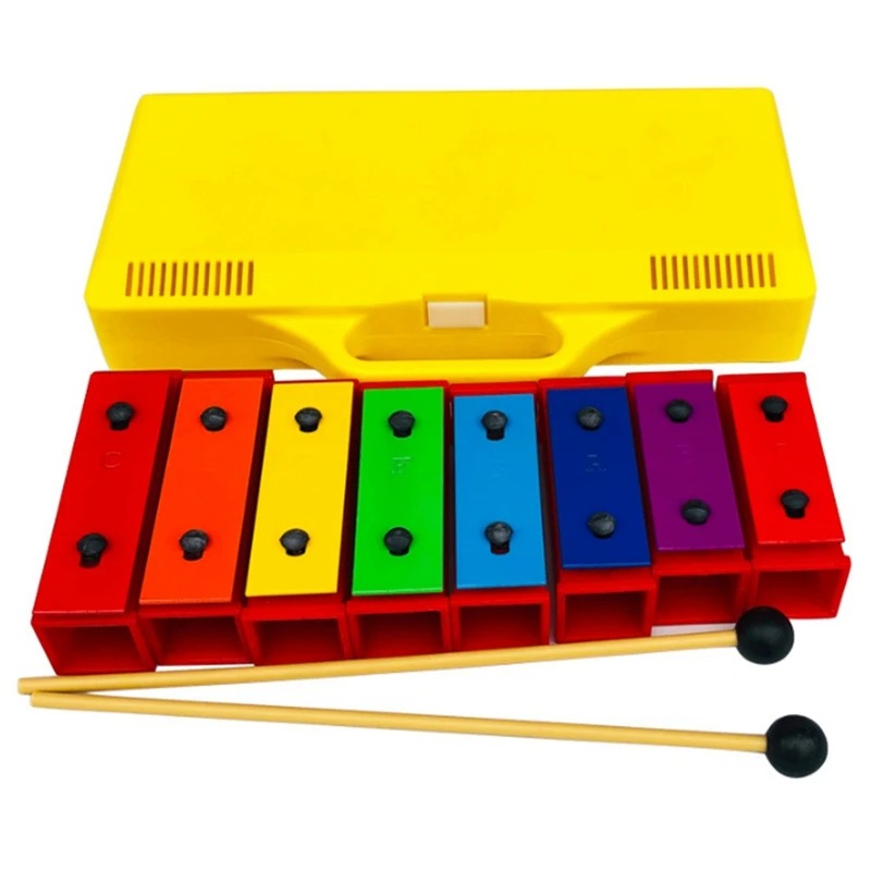 Portable 8 Notes Chromatic Xyl - đánh giá và giá Kids Outdoor Xylophone