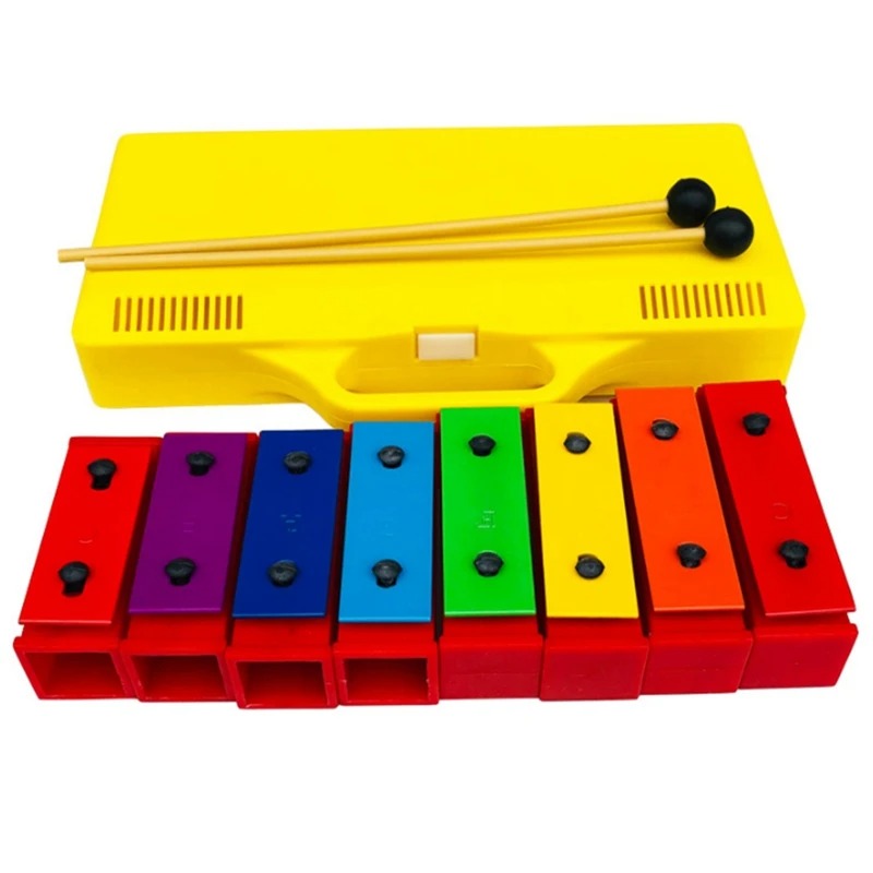 Portable 8 Notes Chromatic Xyl - đánh giá và giá Kids Outdoor Xylophone