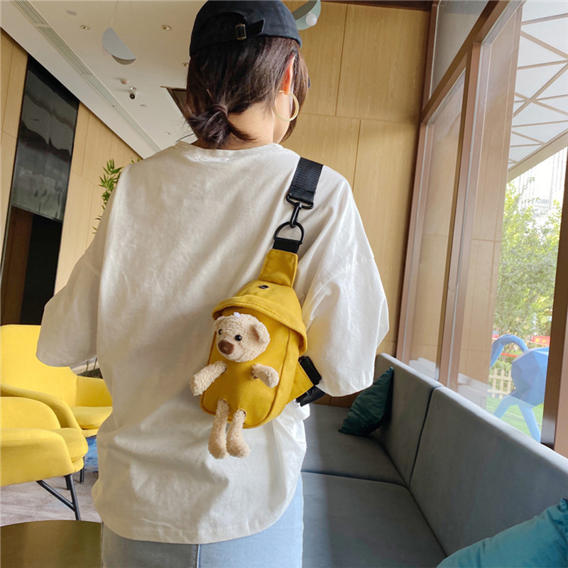 Korean Bear Crossbody Bags Fas - đánh giá và giá Kids Outdoor Storage