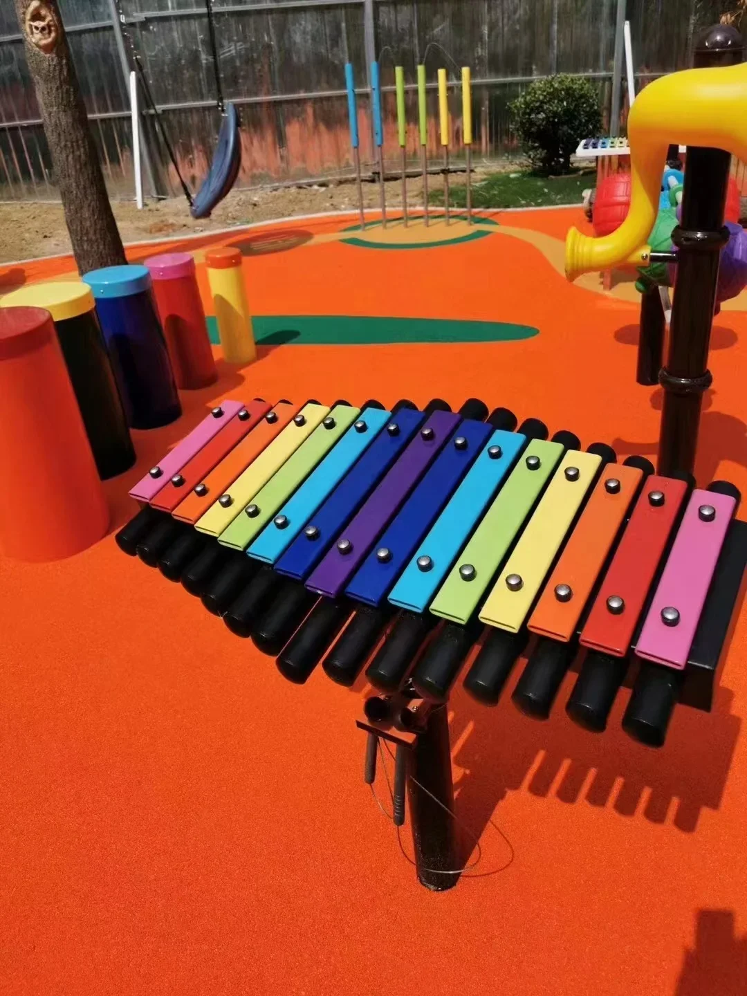 Bonhong Outdoor Free Standing  - đánh giá và giá Kids Outdoor Xylophone