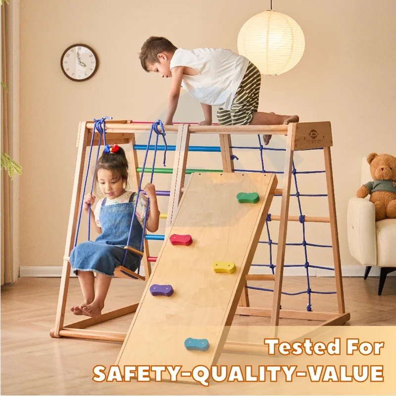 Wooden Climbing Frame Indoor P - đánh giá và giá Kids Outdoor Wooden Climbing Frame