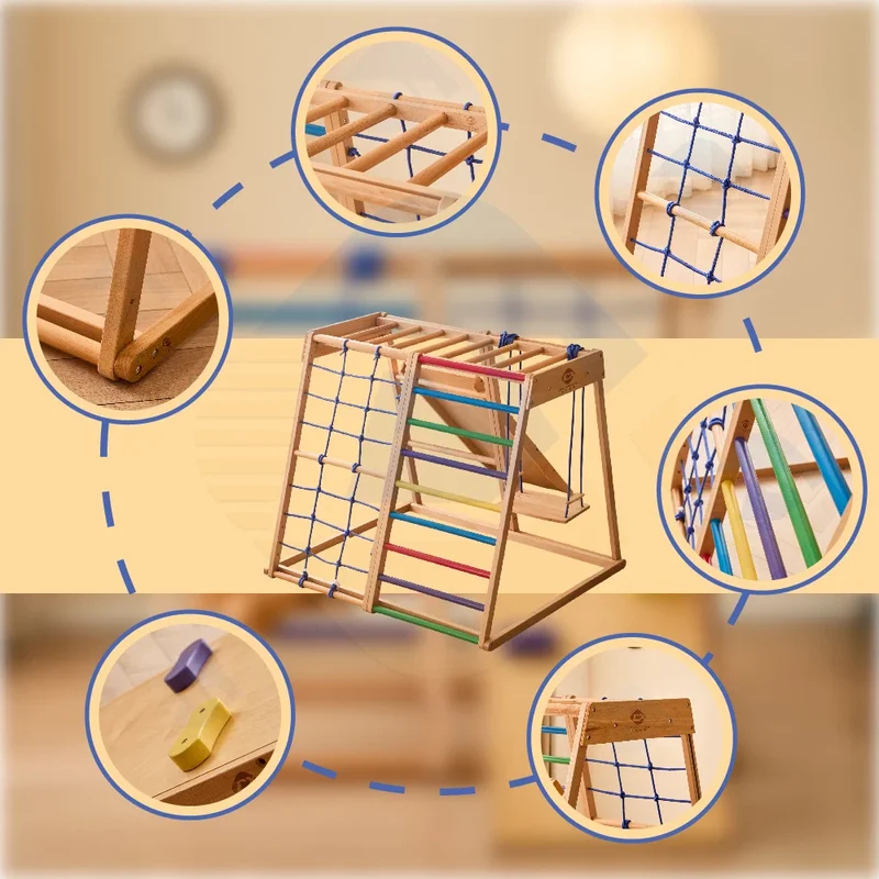Wooden Climbing Frame Indoor P - đánh giá và giá Kids Outdoor Wooden Climbing Frame