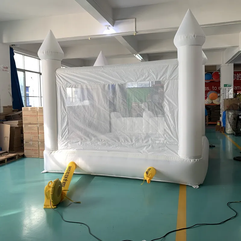 Giant White Inflatable Bounce  - đánh giá và giá Kids Outdoor Jump House