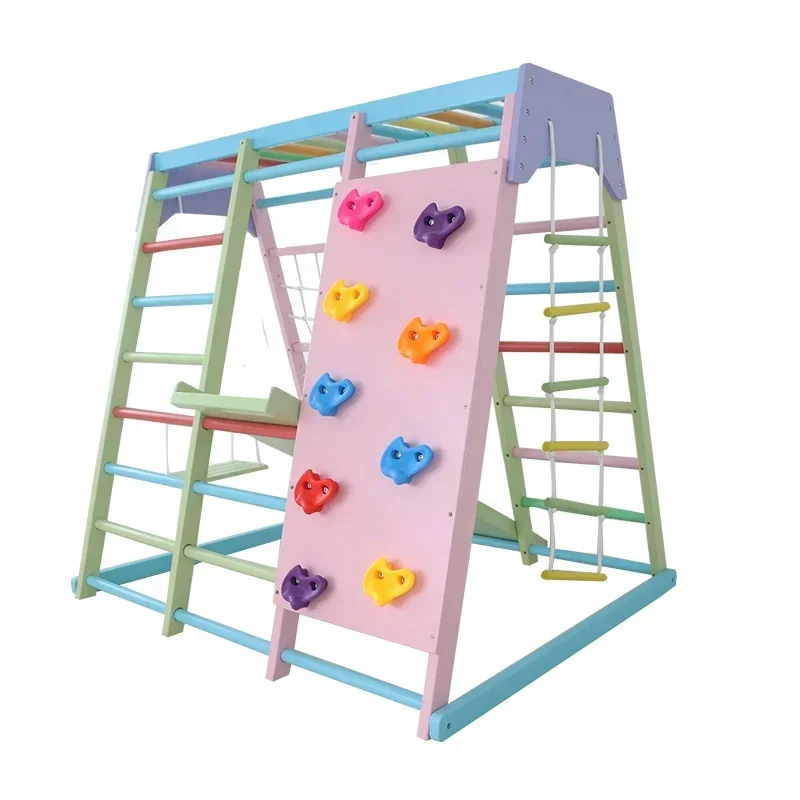 Kids Wooden Climbing Frame Ind - đánh giá và giá Kids Outdoor Wooden Climbing Frame