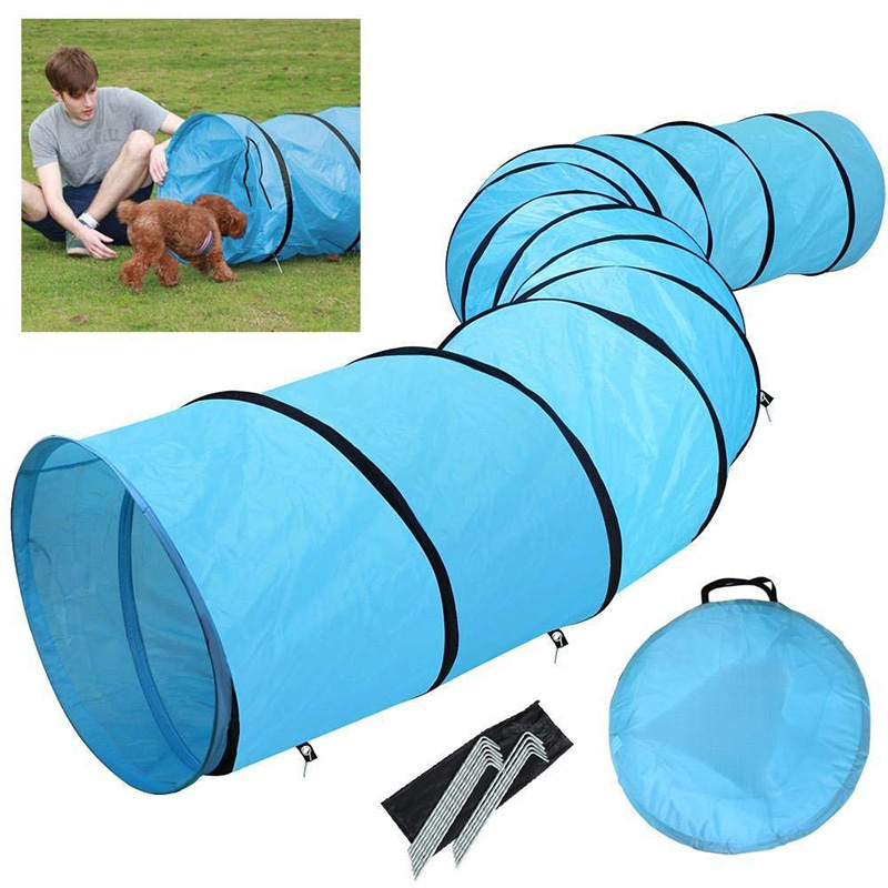 Kids Play Tunnel Pet Dog Tent  - đánh giá và giá Kids Outdoor Tunnel