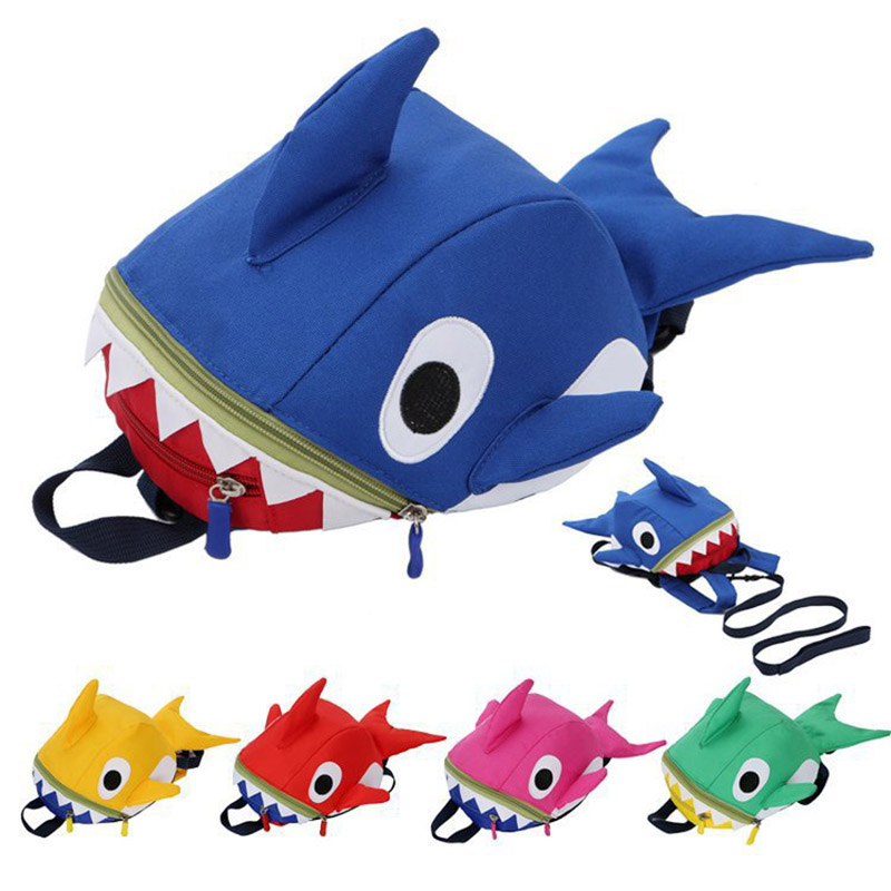 1Pcs Funny Cartoon Shark Backp - đánh giá và giá Kids Outdoor Backpack