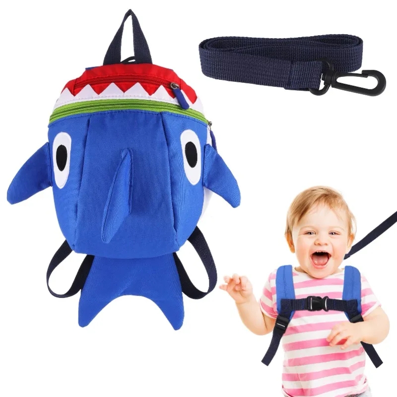 1Pcs Funny Cartoon Shark Backp - đánh giá và giá Kids Outdoor Backpack